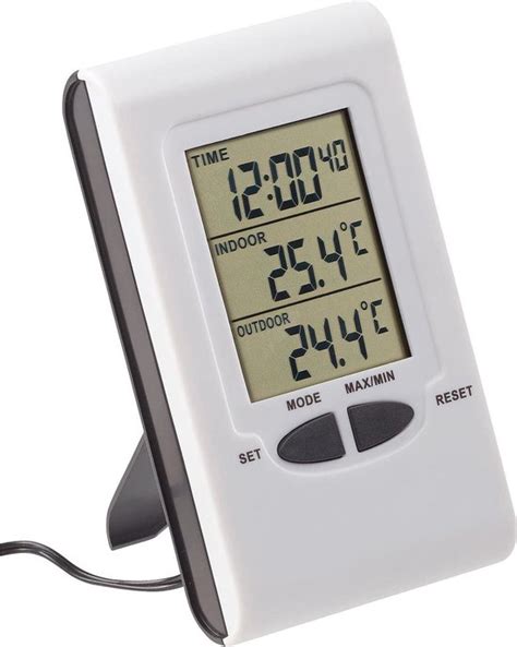 thermometer en vochtmeter|Digitale binnenthermometer + vochtigheidsmeter .